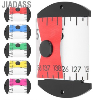 Jiadass 138x5 公分防水魚量尺精確捲尺折疊 PVC 釣魚測量工具