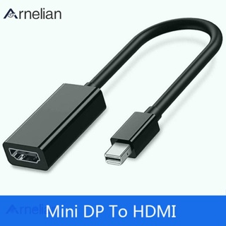 Arnelian Mini DP 轉 HDMI 兼容適配器電纜,適用於 Apple Mac Macbook Pro Ai