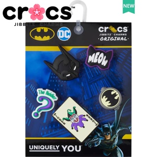 Crocs Jibbitz Batman 5 Pack 套裝帶卡紙 鞋釦 DC動漫蝙蝠俠 洞洞鞋配飾 Charms bu