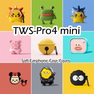 【現貨】適用於 Tws-pro4 mini Case 卡通造型軟矽膠耳機套外殼保護套 NO.2