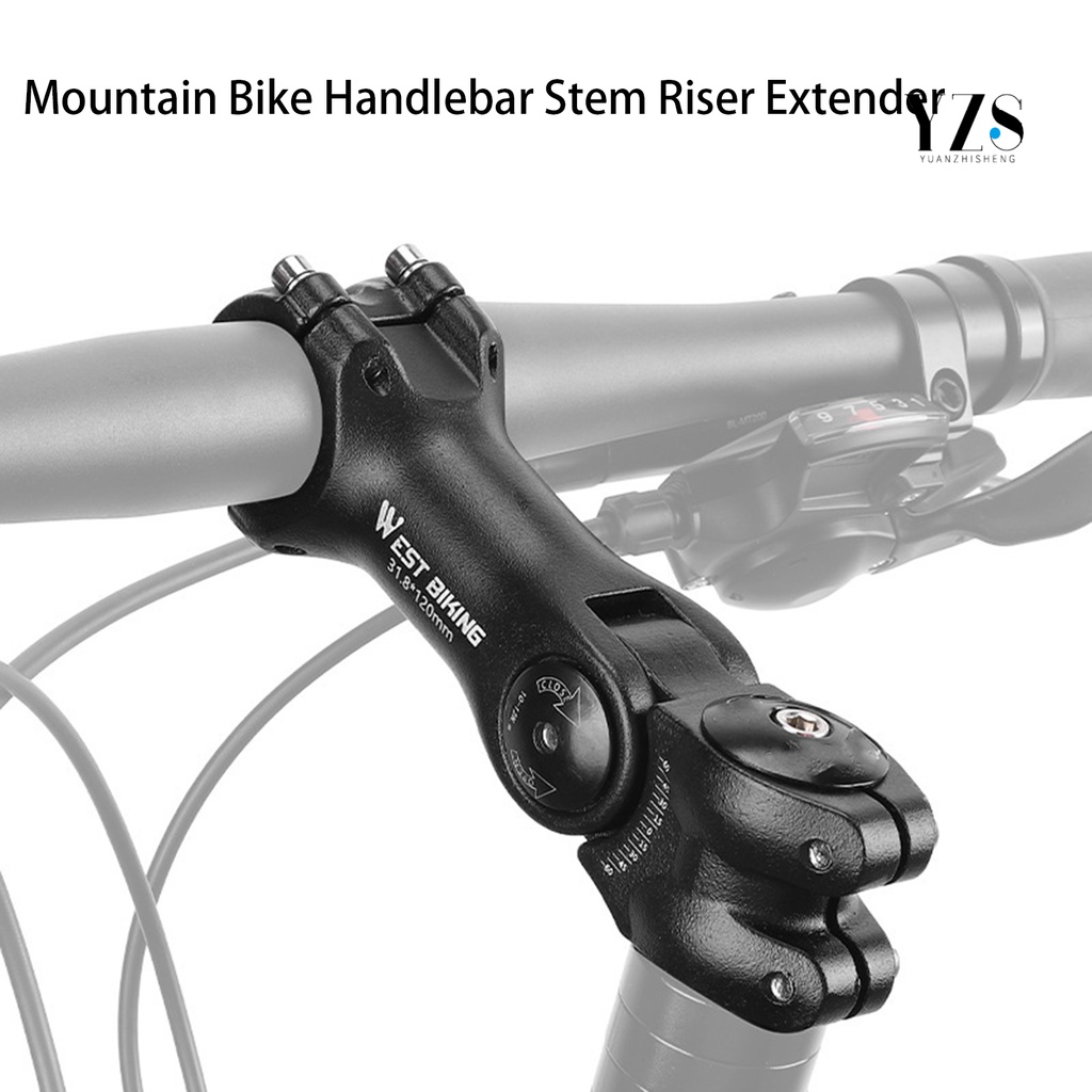 [登拓運動]WEST BIKING山地車腳踏車可調把立角度立管25.4/ 31.8增高器龍頭車把抬升配件