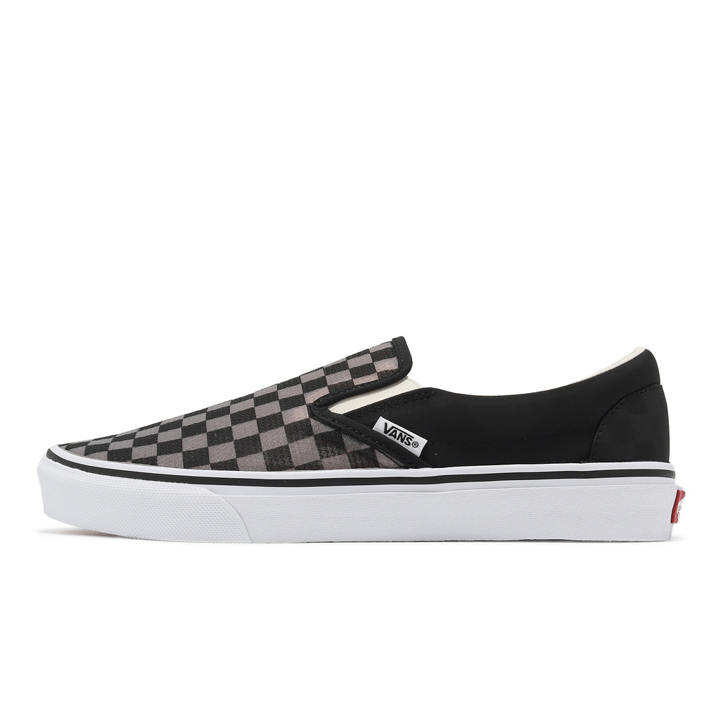 Vans 休閒鞋 V98CF N. CLR Slip On 黑 灰 棋盤格 懶人鞋 男鞋【ACS】 6366980001