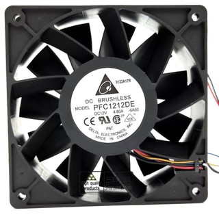 原裝臺達PFC1212DE 12038 12CM 12V 4.8A 超暴力螞蟻S7S9散熱風扇