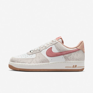 Nike 休閒鞋 Air Force 1 07 男鞋 白 粉 蛇紋 AF1 運動鞋 [ACS] HF2898-100
