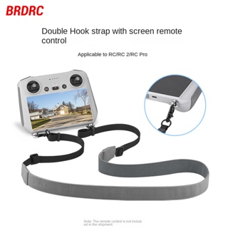 BRDRC適用 DJI Mini 4 Pro/Air 3掛繩 RC帶屏遙控器掛帶 RC2吊繩MINI 3 PRO