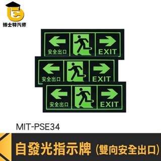緊急 逃生指示燈 停電逃生方向 安全逃生 逃生指示牌 MIT-PSE34 逃生出口標誌 EXIT 安全出口 方向標示牌