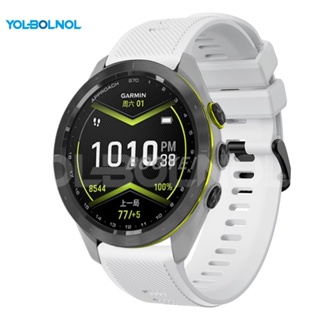 新款 熱銷 適用 Garmin佳明 Approach S60錶帶 高爾夫腕錶 S50 運動透氣硅膠 替換帶
