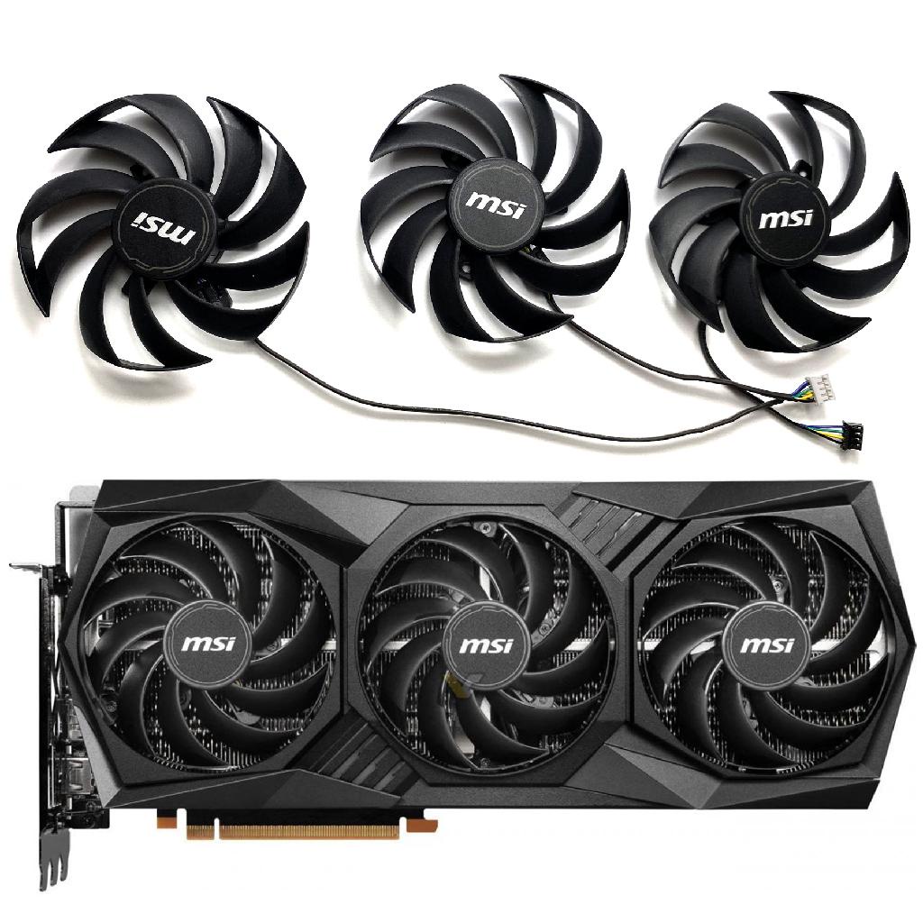 【專註】MSI/微星RTX3090ti 24GB BLACK TRIO顯卡散熱風扇PLD09210S12HH