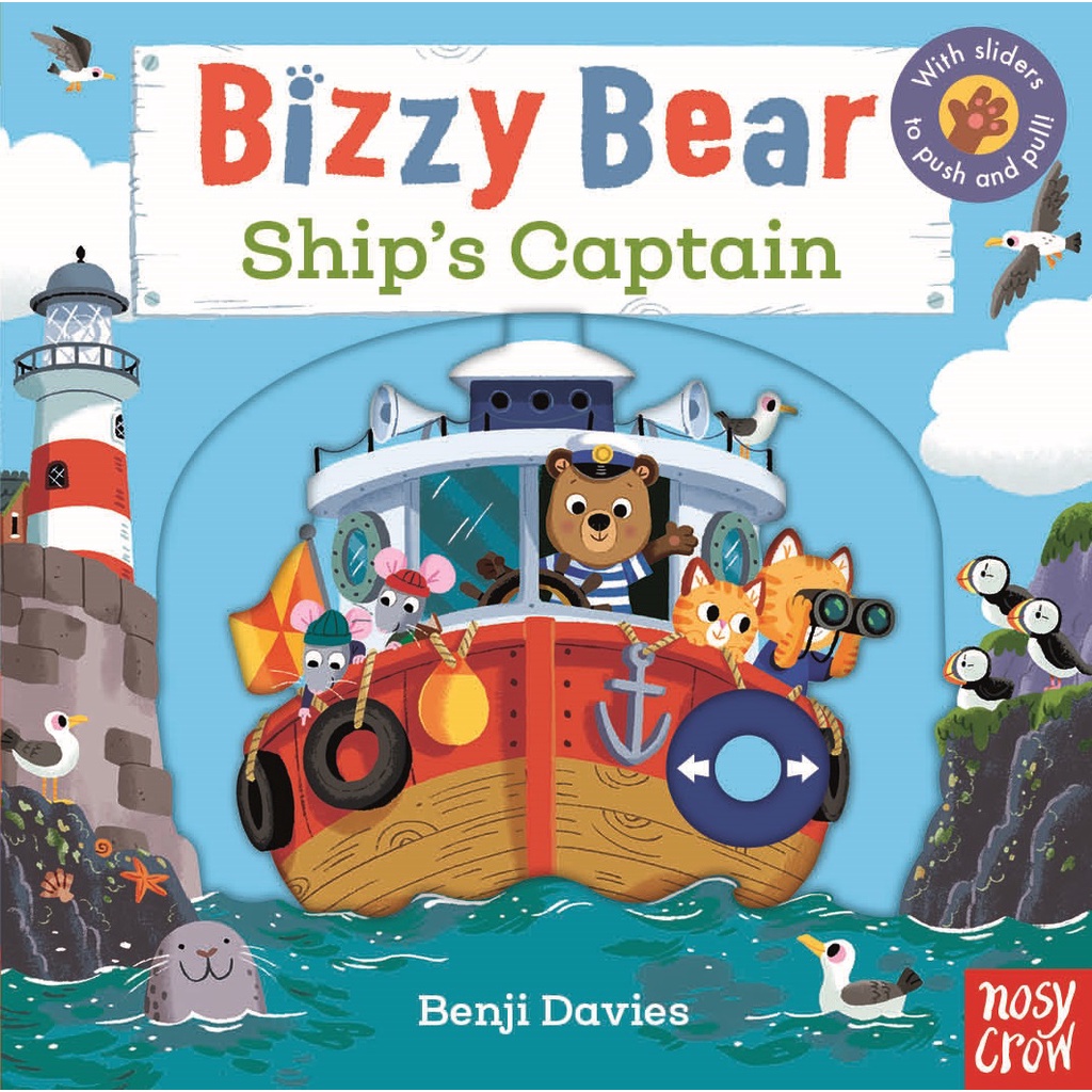 Bizzy Bear: Ship's Captain (硬頁書)(英國版) *附音檔QRCode*/Benji Davies【三民網路書店】