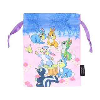 日本 sun-star Disney Retro Art Collection 束口袋/ 小鹿斑比 eslite誠品
