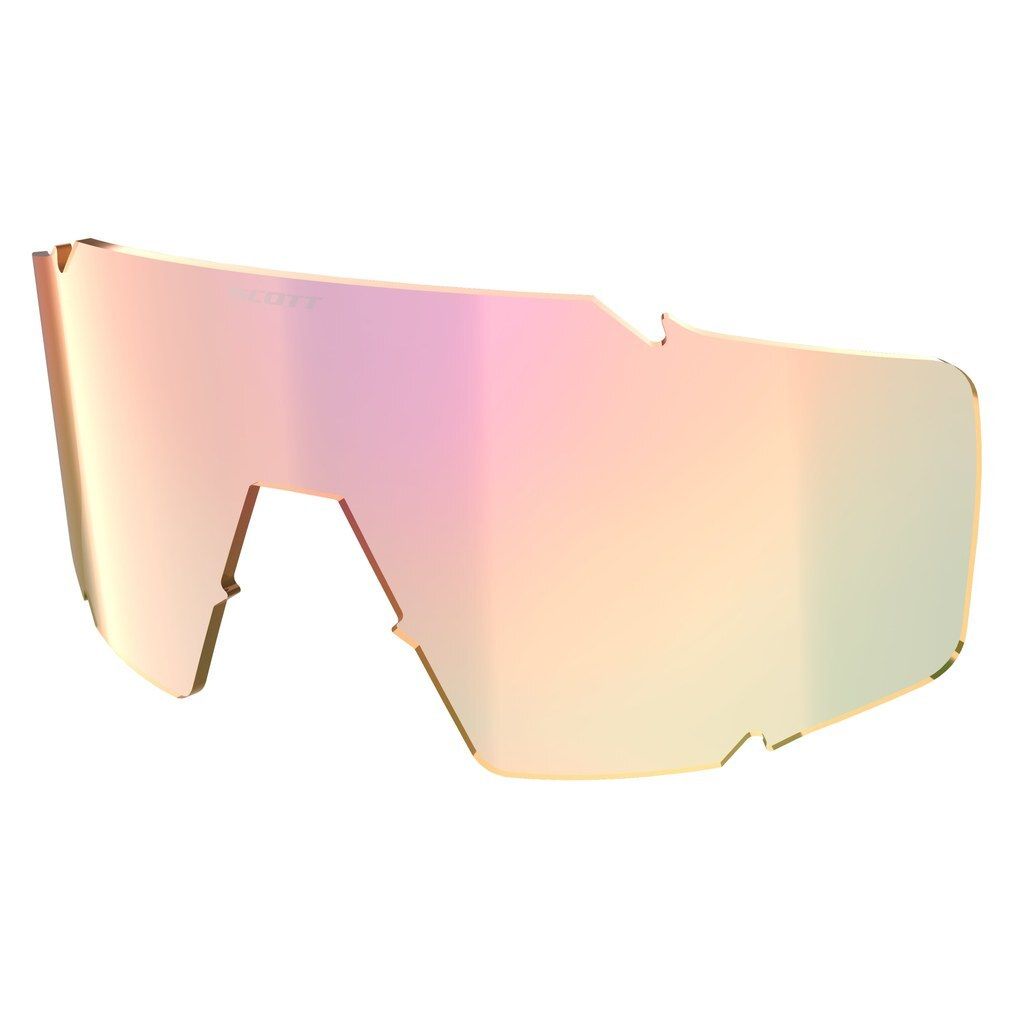 SCOTT SHIELD 神盾太陽眼鏡鍍膜鏡片(小臉用鏡片)-粉紅鍍膜鏡片