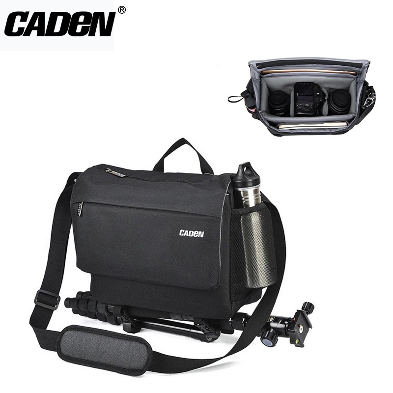 CADeN卡登單肩微單斜挎相機包 相機包單肩內袋數位攝影相機背包