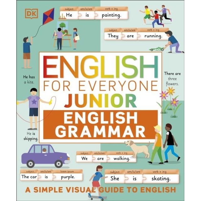 English for Everyone Junior English Grammar：A Simple Visual Guide to English (英國版)/DK【禮筑外文書店】