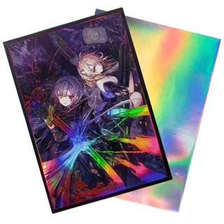 【潮玩精品擺件】遊戲王卡套閃刀姬異畵增援卡牌套ygo卡組保護套鐳射妹套63x90