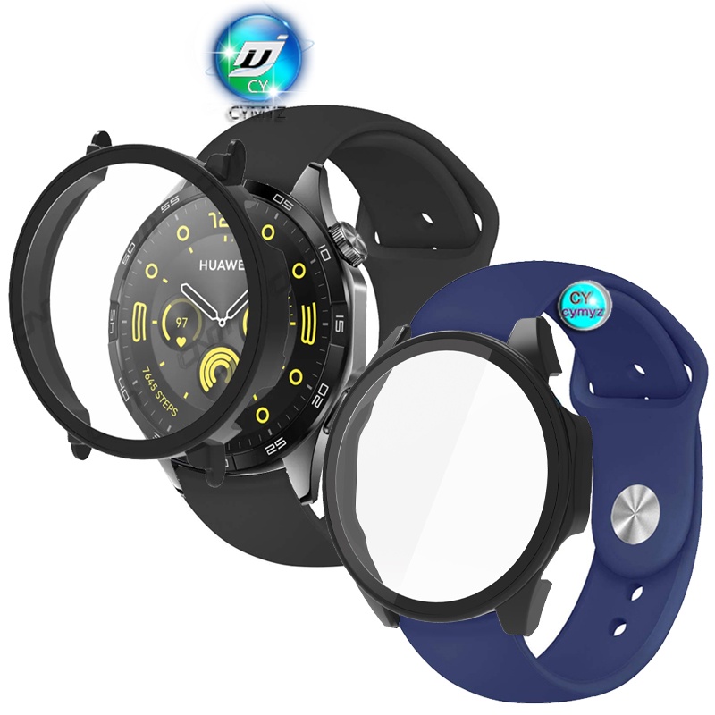 華為手錶 GT4 GT 4 錶帶 4 錶帶矽膠錶帶華為手錶 GT 4 46 毫米 41 毫米錶帶運動腕帶華為手錶 GT4