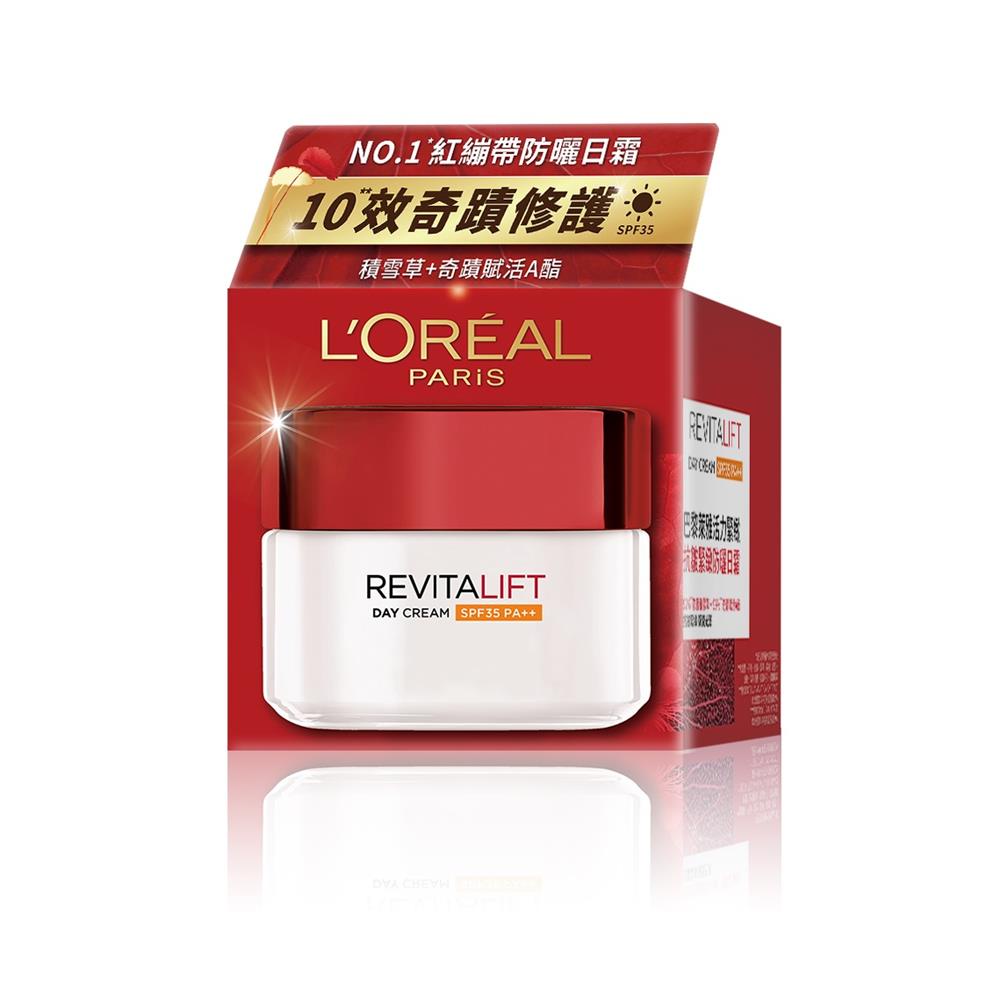 LOREAL PARIS 巴黎萊雅活力緊緻抗皺緊緻修護防曬日霜SPF35