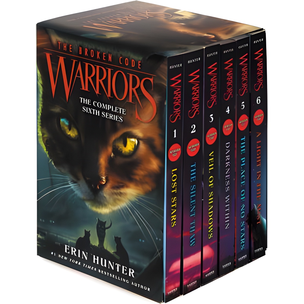 Warriors: The Broken Code 6-Book Box Set 貓戰士7部曲/Erin Hunter【三民網路書店】