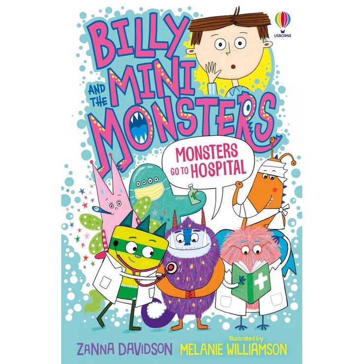 Monsters go to Hospital (Billy and the Mini Monsters 13)/Zanna Davidson【禮筑外文書店】