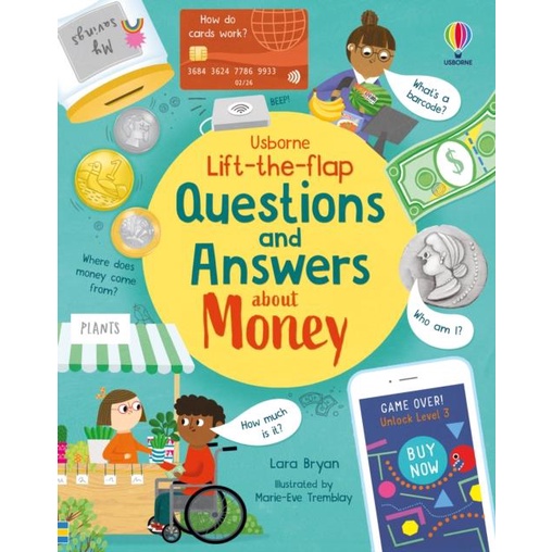 Lift-the-flap Questions and Answers about Money(硬頁書)/Lara Bryan【三民網路書店】