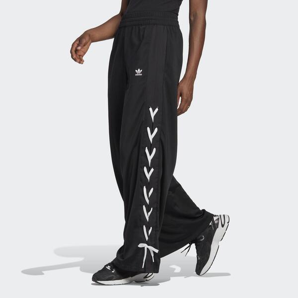 Adidas Wide Leg Pant HK5085 女 運動長褲 休閒 時尚 寬褲 穿搭 舒適 國際版 黑