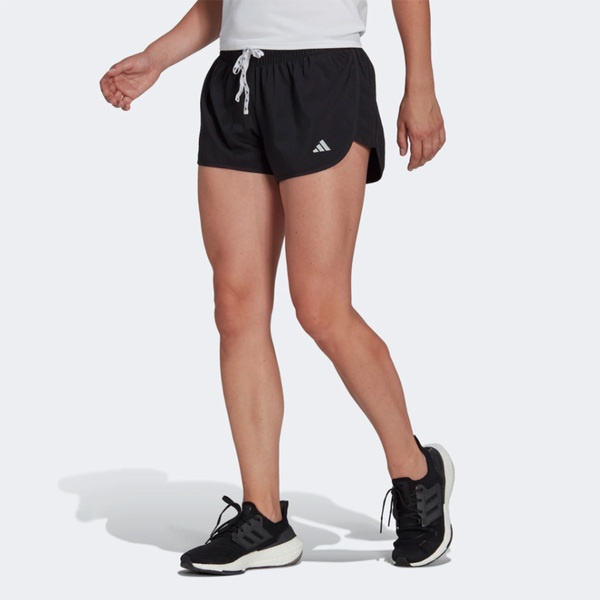 Adidas Run It Short HM4291 女 短褲 運動 訓練 慢跑 路跑 吸濕 排汗 反光 黑