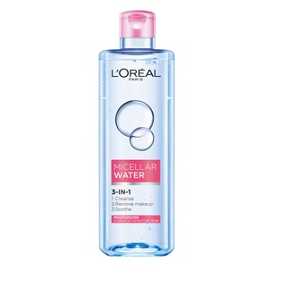 LOREAL PARIS 巴黎萊雅卸妝潔顏水保濕型400ml