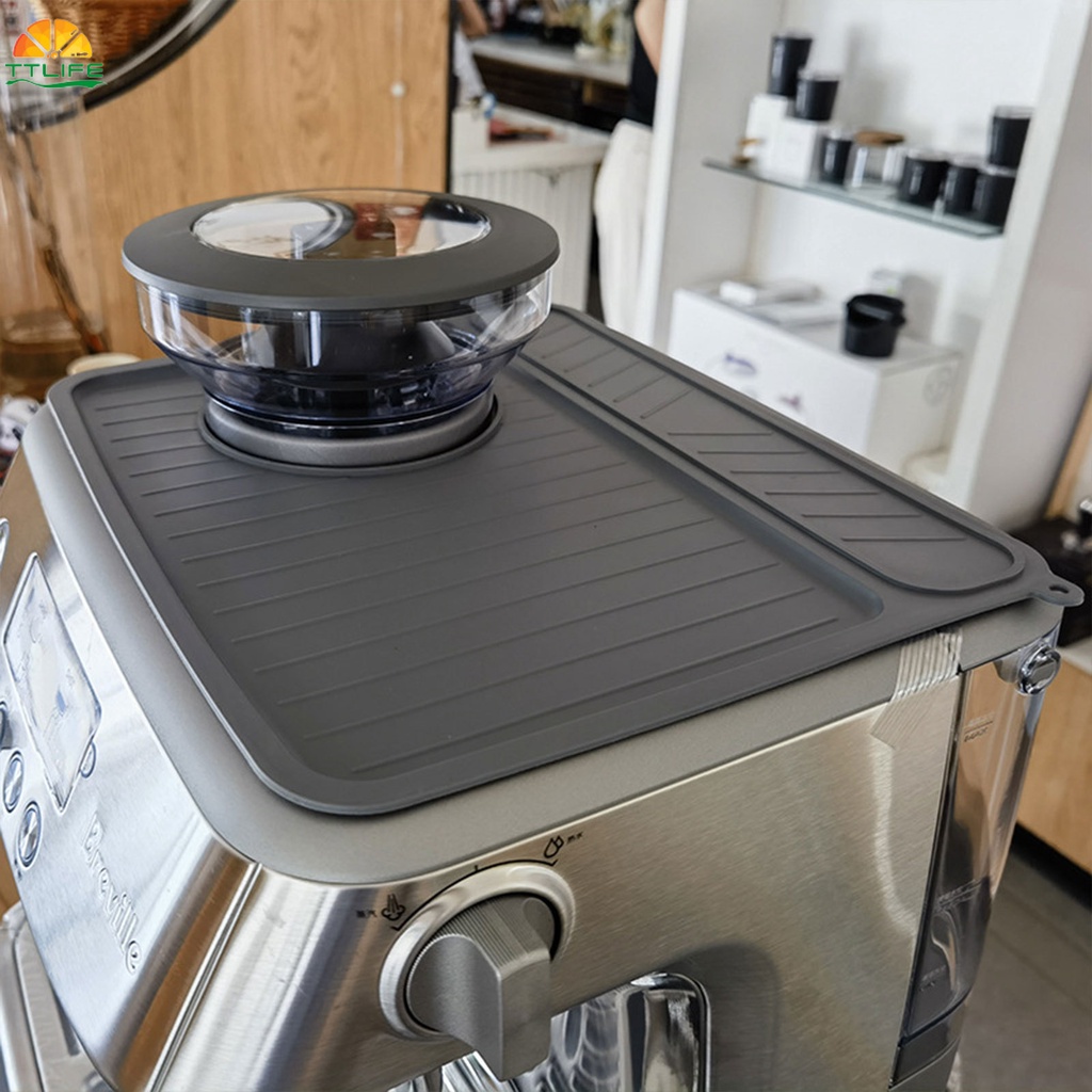 Tt-life Breville 870/880 濃縮咖啡機頂部矽膠咖啡墊防滑防塵墊檯面咖啡器具酒吧配件