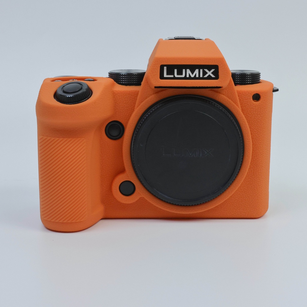 適用於松下Lumix S5II相機包矽膠套 S5M2保護套防塵套LX10矽膠套