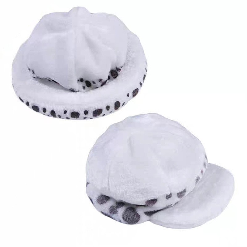 海賊王外科醫生帽子 特拉法爾加羅毛絨帽一代二代 動漫護耳保暖帽