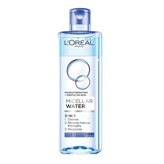 Loreal卸妝潔顏水深層型400ml