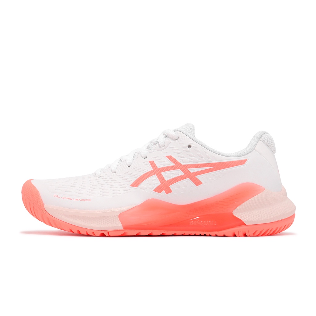 Asics 網球鞋 GEL-Challenger 14 白 珊瑚粉 亞瑟士 運動鞋 女鞋 ACS 1042A231101