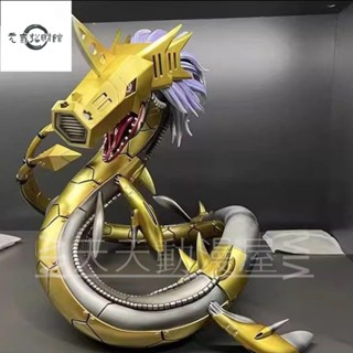 元氣招財 數位寶貝模型 GK鵰像 鋼鐵海龍獸 黑闇四天王 動漫週邊 公仔 擺件 盒裝 禮物