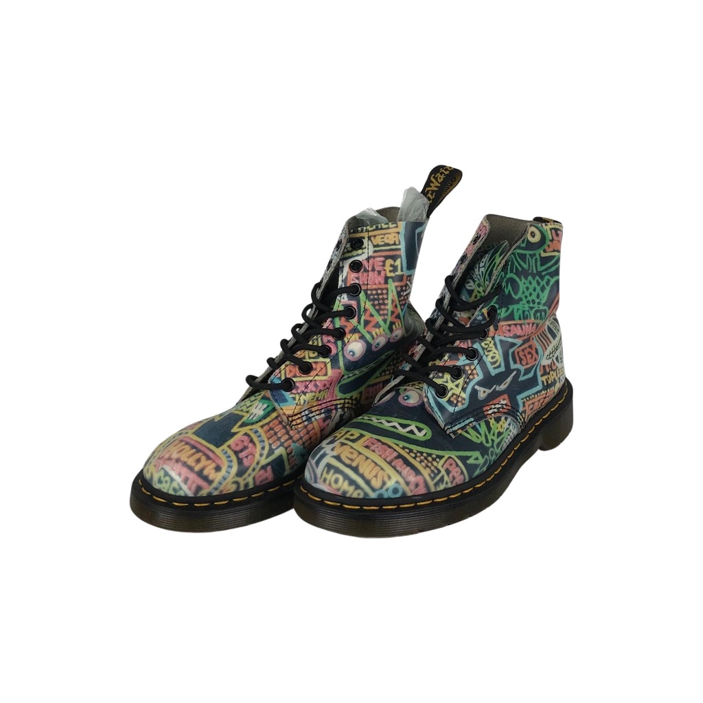 【宜蘭家樂福店】Dr.Martens/綁帶靴/US8/AW005SI06Q