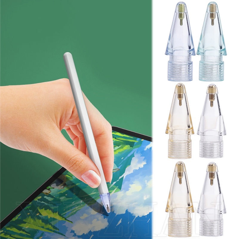 觸摸筆尖兼容 Apple Pencil 1/2 代/電容筆顏色替換芯兼容 Iphone / 3C 配件 / 原裝透明觸控