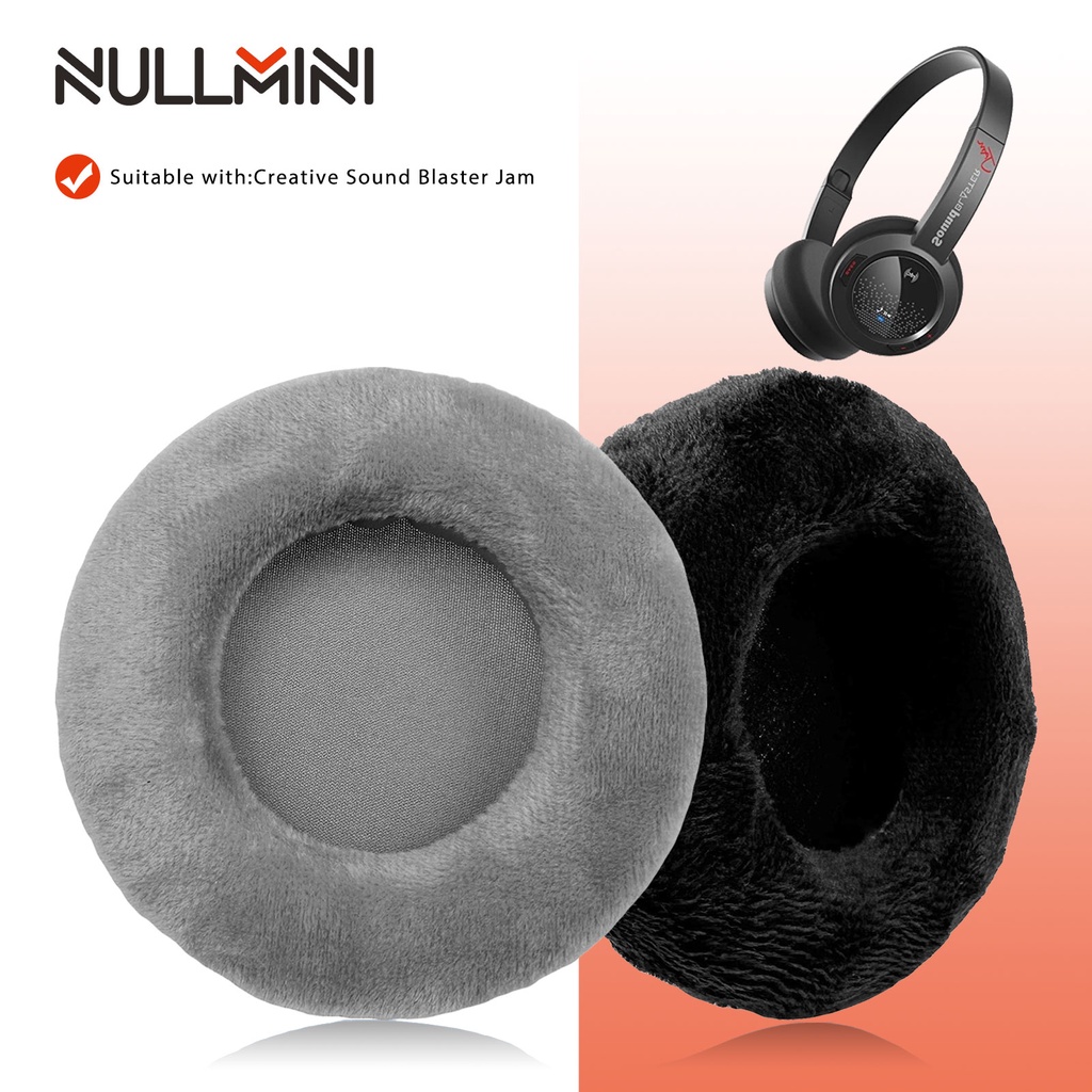 Nullmini 替換耳墊適用於 Creative Sound Blaster Jam 耳機耳墊耳罩套耳機