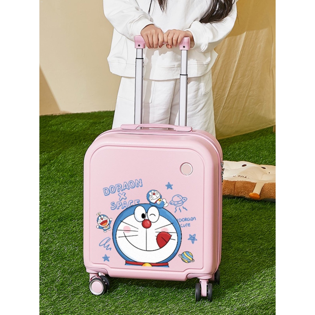 兒童行李箱女孩18吋小型卡通登機旅行箱男生密碼箱子短途拉桿箱20