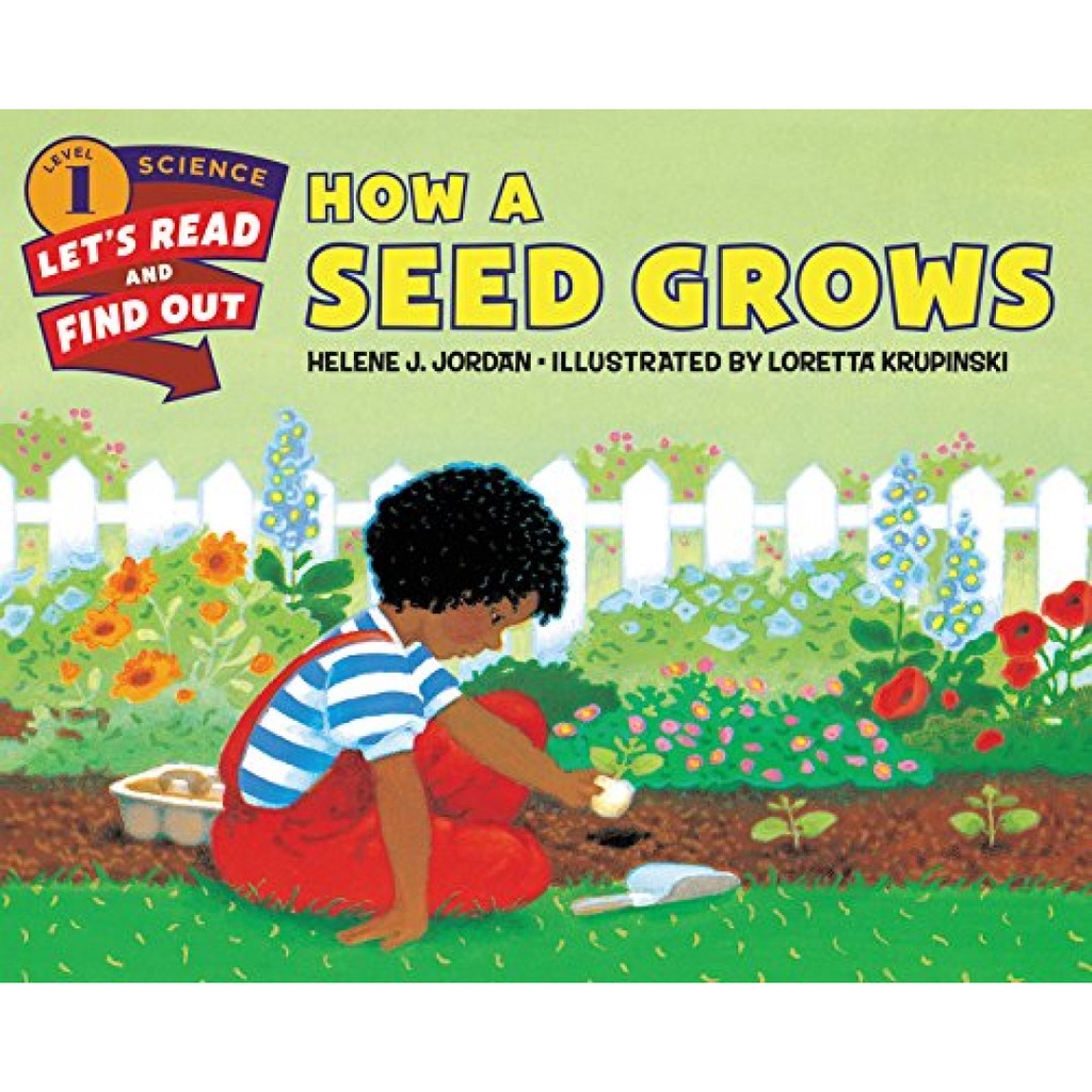 How a Seed Grows (Stage 1)/Helene J. Jordan Let's-read-and-find-out Science.Stage 1 【三民網路書店】