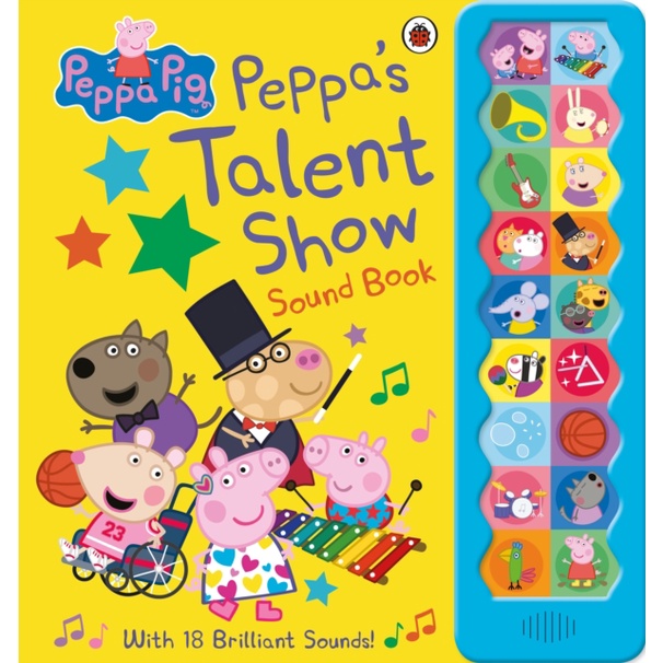 Peppa Pig: Peppa's Talent Show: Noisy Sound Book/Peppa Pig【三民網路書店】