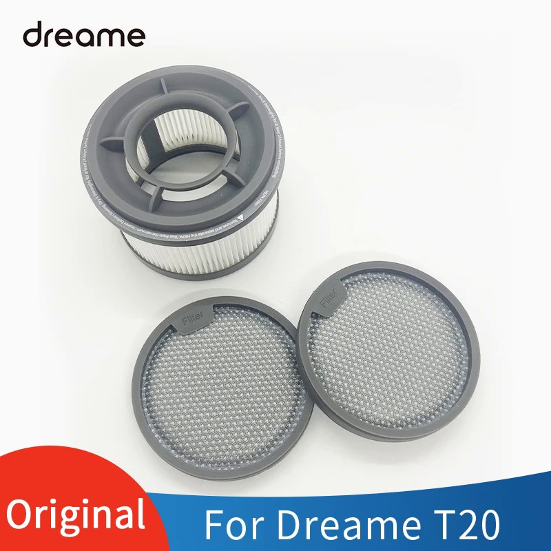 原裝 Dreame T10 T20 T20 Pro T30 T30 Neo 零件包手持吸塵器配件 HEPA 過濾滾刷