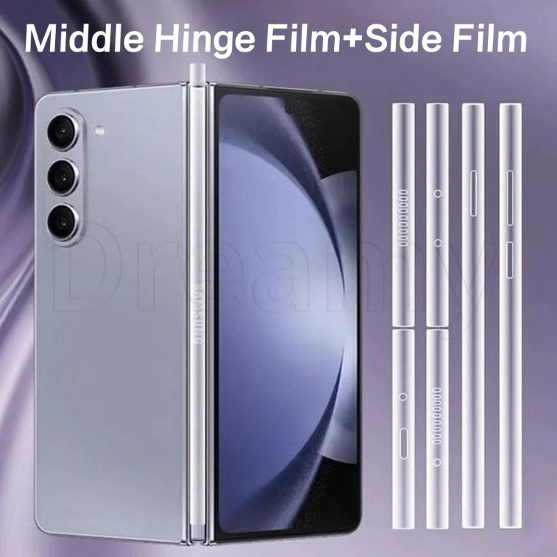 SAMSUNG Flip4 5 Fold4 5 防刮中鉸鏈膜/三星 Galaxy Z 系列周邊膜/手機邊緣側框保護貼/防