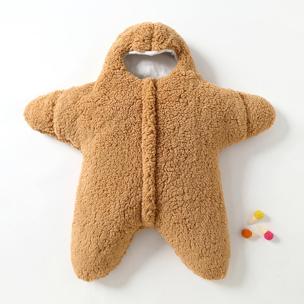 Snug Fit For Little One 中性海星嬰兒可穿戴睡袋冬季保暖嬰兒睡袋