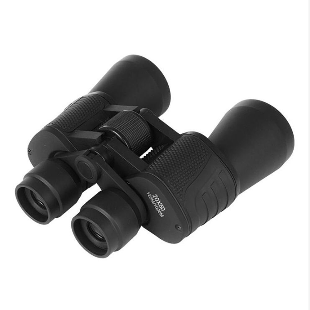 10x50 高清強力雙筒望遠鏡 BAK4 變焦大目鏡廣角光學夜視防水望遠鏡,用於狩獵旅遊