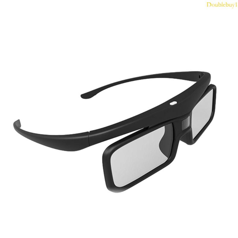 Dou 可充電眼鏡 3D 眼鏡家庭影院投影儀 3D DLP Link 主動快門眼鏡用於 DLP 項目的眼鏡