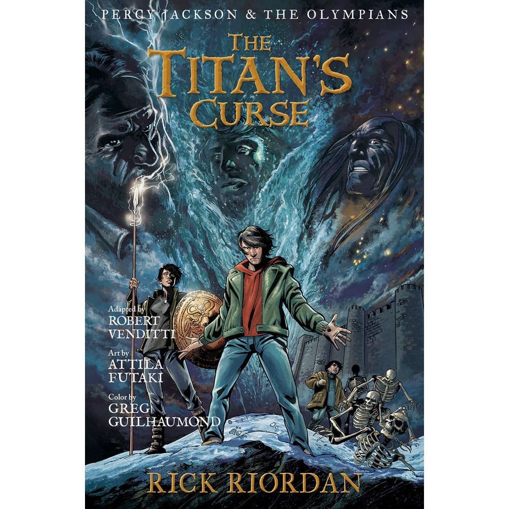 The Titan's Curse: The Graphic Novel (Book3) (Percy Jackson and the Olympians)/Rick Riordan【禮筑外文書店】