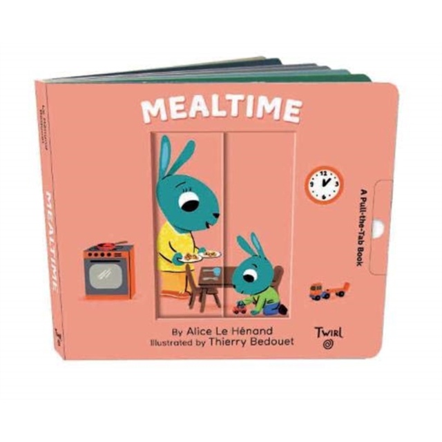 Mealtime (Pull and Play Books)(硬頁操作書)(硬頁書)/Alice Le Henand《Twirl》【禮筑外文書店】