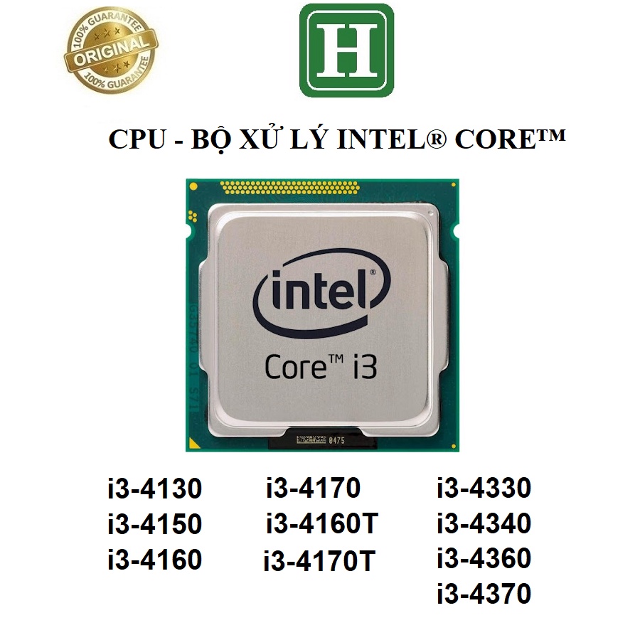 Cpu - 英特爾酷睿 i3 處理器第 4 代插槽 1150、i3 - 4130、4150、4160、4170、4330