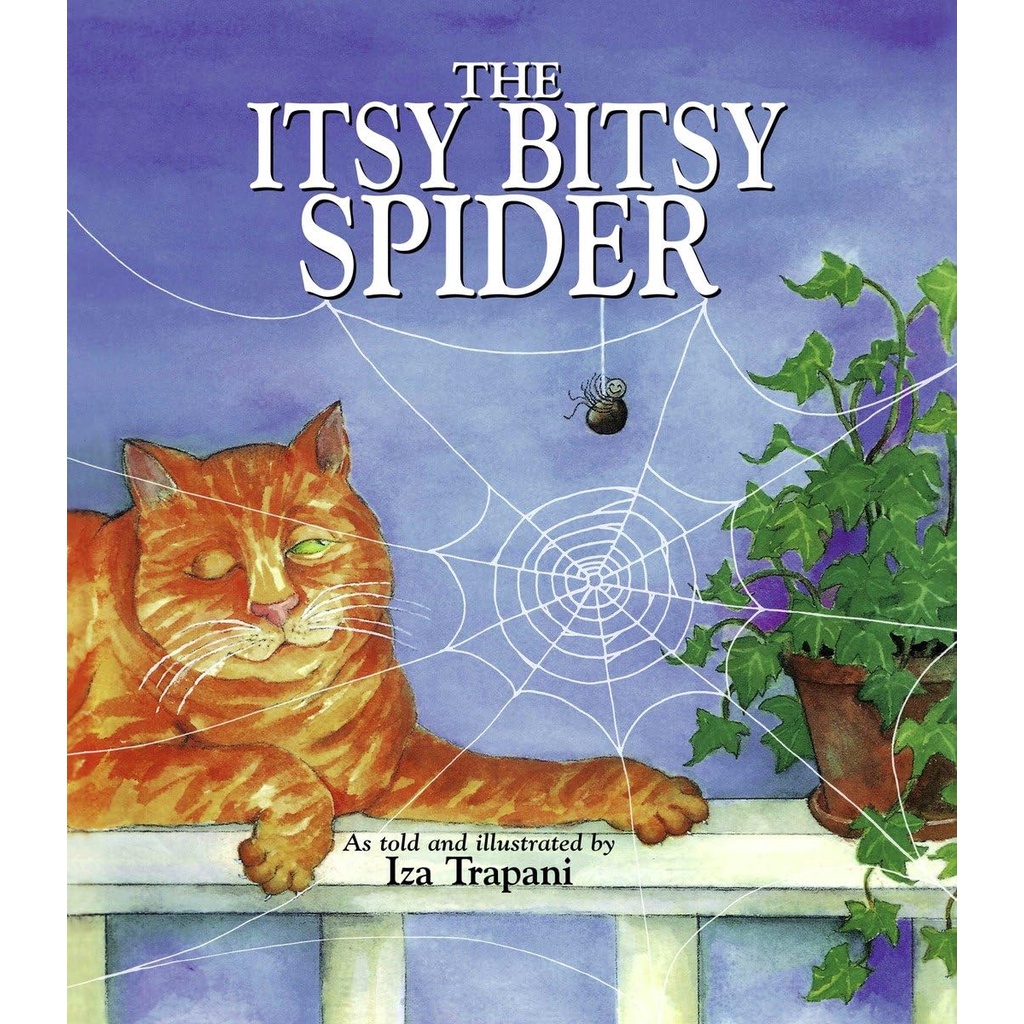 The Itsy Bitsy Spider(硬頁書)/Iza Trapani【禮筑外文書店】