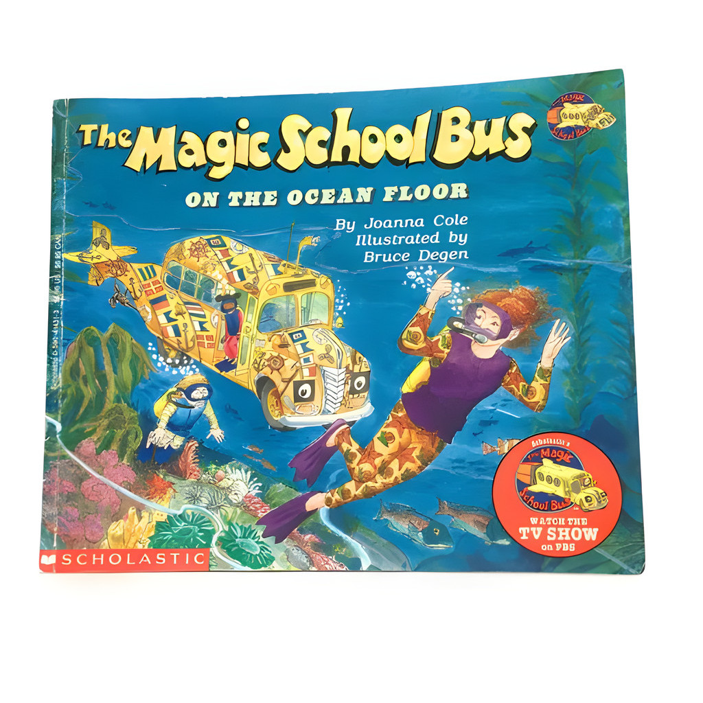 The Magic School Bus on the Ocean Floor/Joanna Cole【禮筑外文書店】