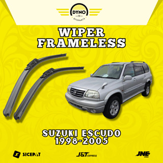 SUZUKI 1 套鈴木 Escudo 1998 2005 汽車雨刮器無框軟模型無框