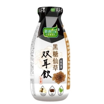 歐典 冰糖雪梨 黑糖仙草 双耳飲 黑木耳 白木耳 290ml 8入 禮盒 中秋禮盒